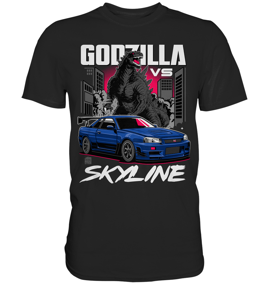 Godzilla vs R34 Shirt