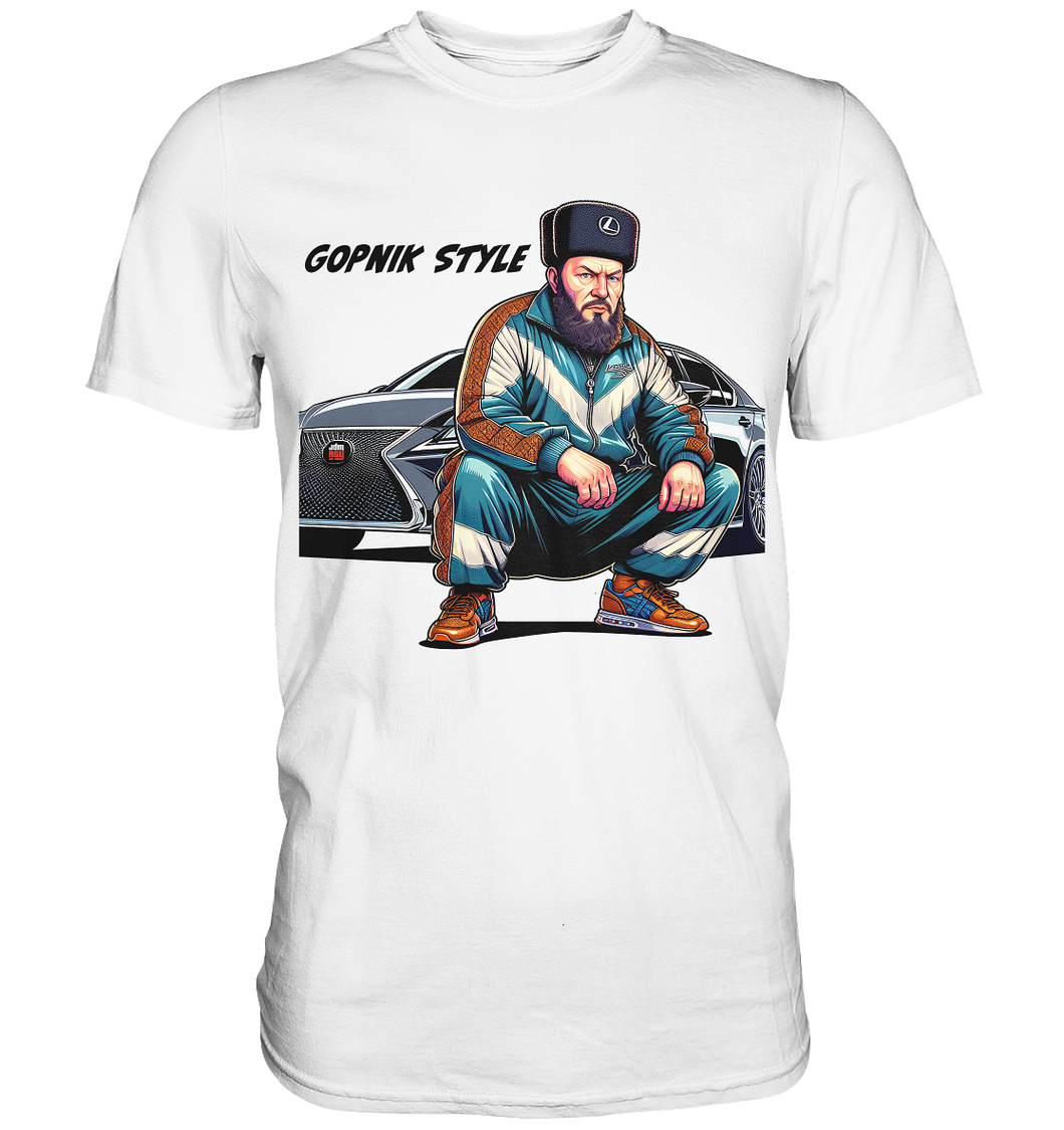 Gopnik Style Shirt